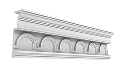 Карниз Дворцовый КД-51. Раздел: Фасадный декор, фасадная лепнина, классический стиль, стеклофибробетон