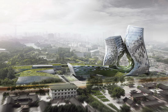 Инновационный проект здания в Китае
