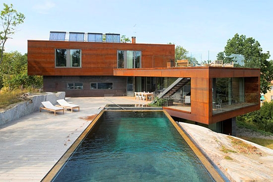 Проект жилого дома Villa Midgard от шведских архитекторов