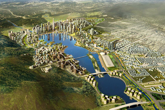 Международная компания проедложила создать в Китае уникальный комфортабельный проект города
