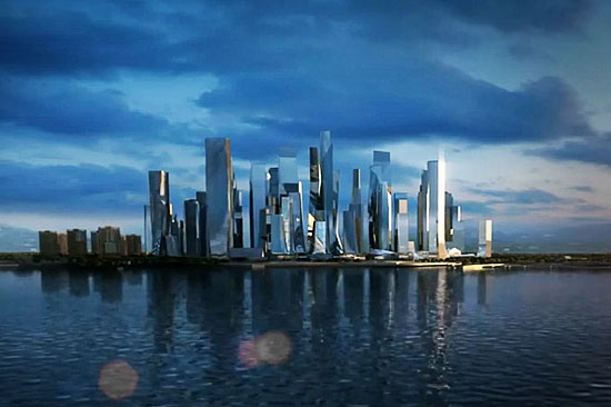 Грузия начинает строить город небоскребов на берегу Черного моря