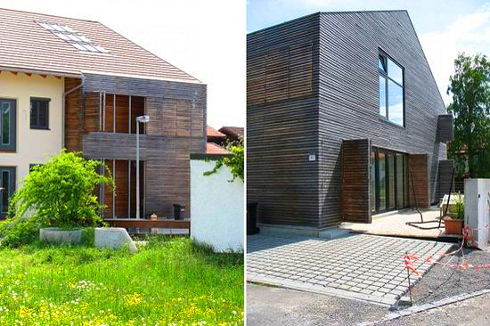 Проект экологичного деревянного дома в сельском стиле от немцев
