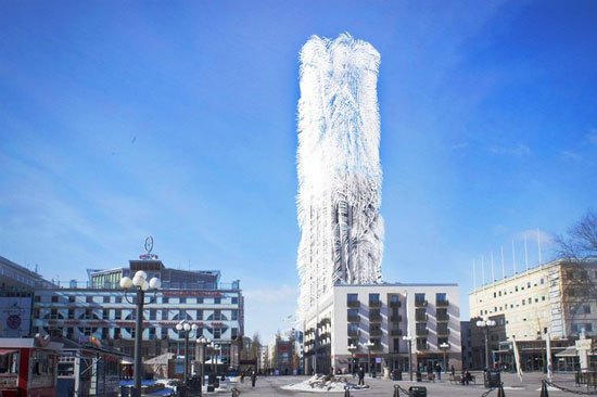 В Стокгольме может быть возведен волосатый небоскреб