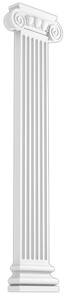 Пилястра ПЛ-2. Раздел: Фасадный декор, фасадная лепнина, классический стиль, стеклофибробетон