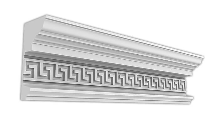 Карниз Дворцовый КД-47. Раздел: Фасадный декор, фасадная лепнина, классический стиль, стеклофибробетон